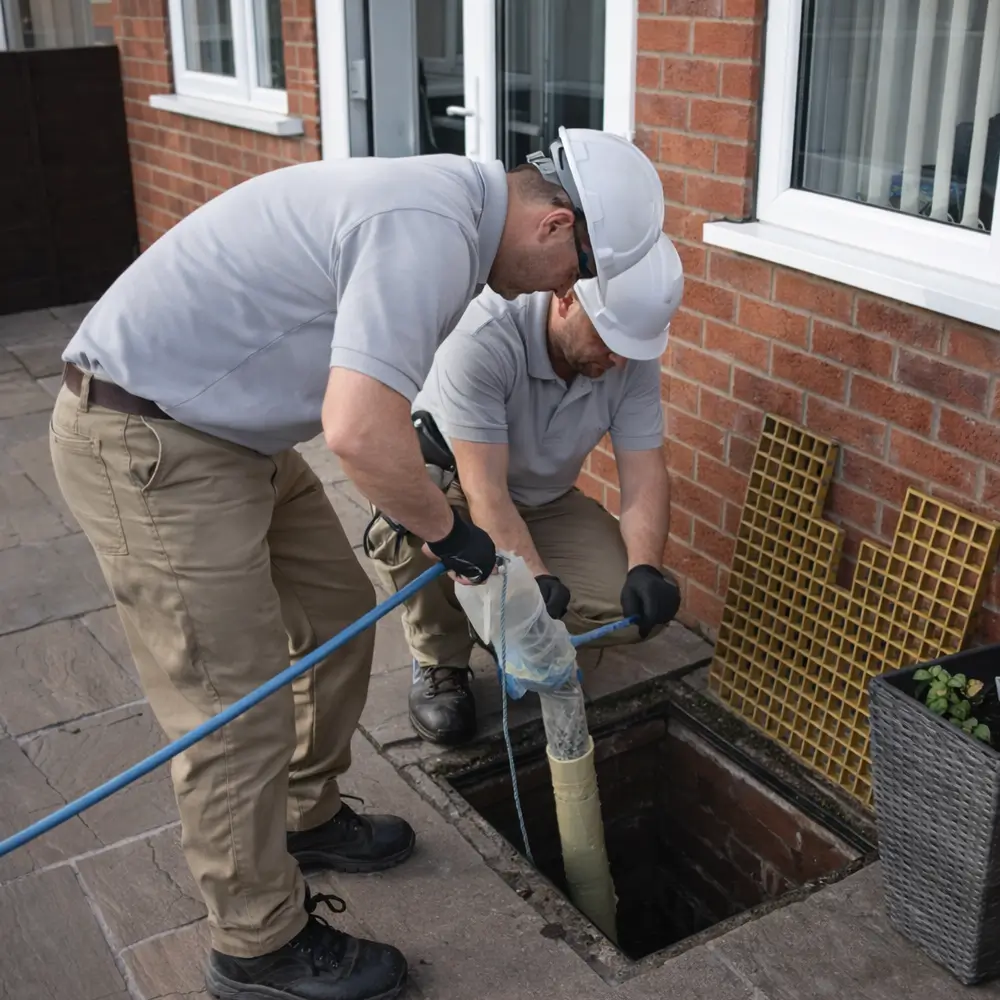 Blocked drain repair service in Catford